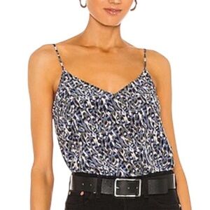 Equipment NWT Layla Cami Top Coronet Blue Silk Tank Women's Large